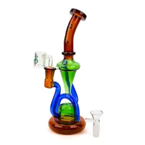 10" SOUL Glass 2-in-1 Recycler