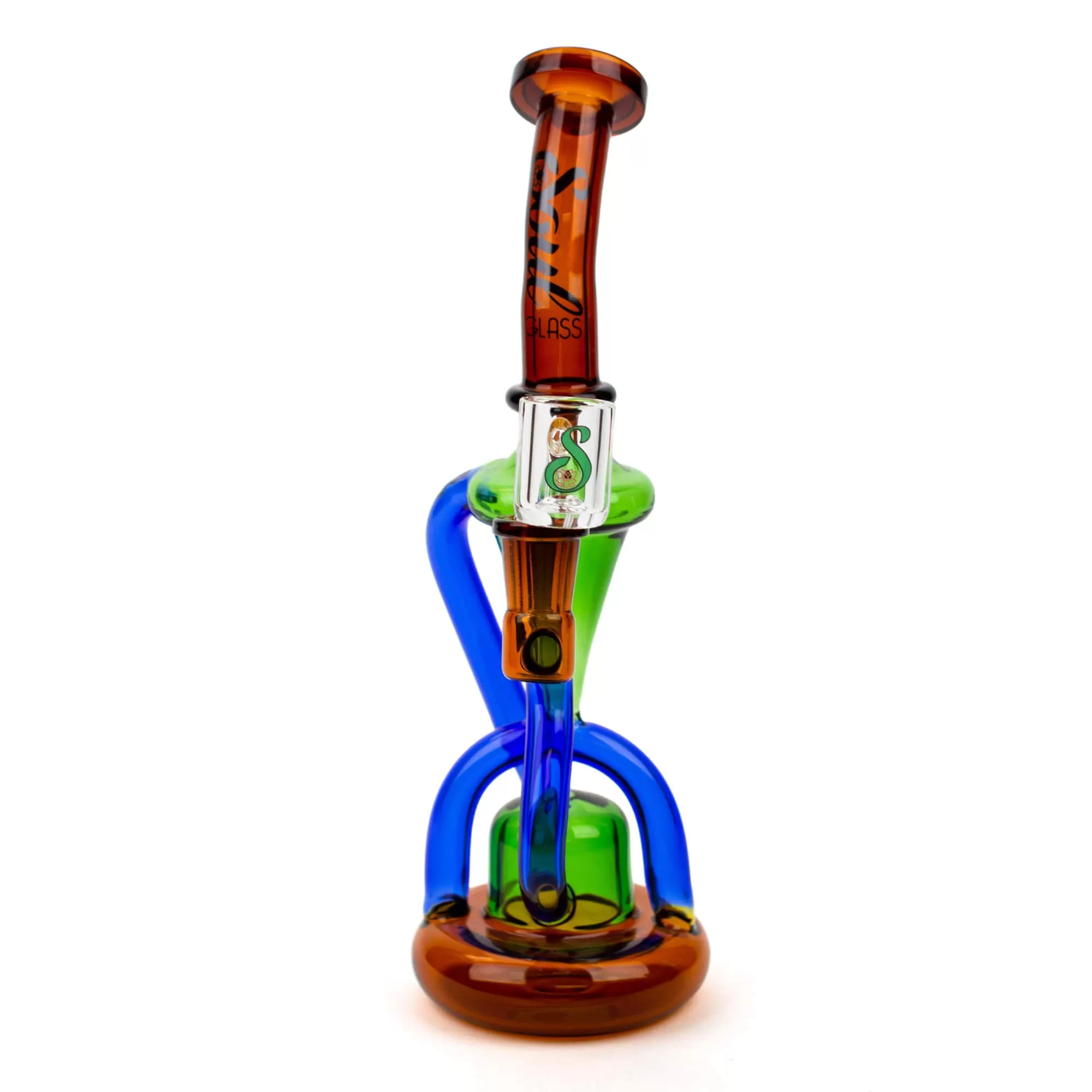 10" SOUL Glass 2-in-1 Recycler