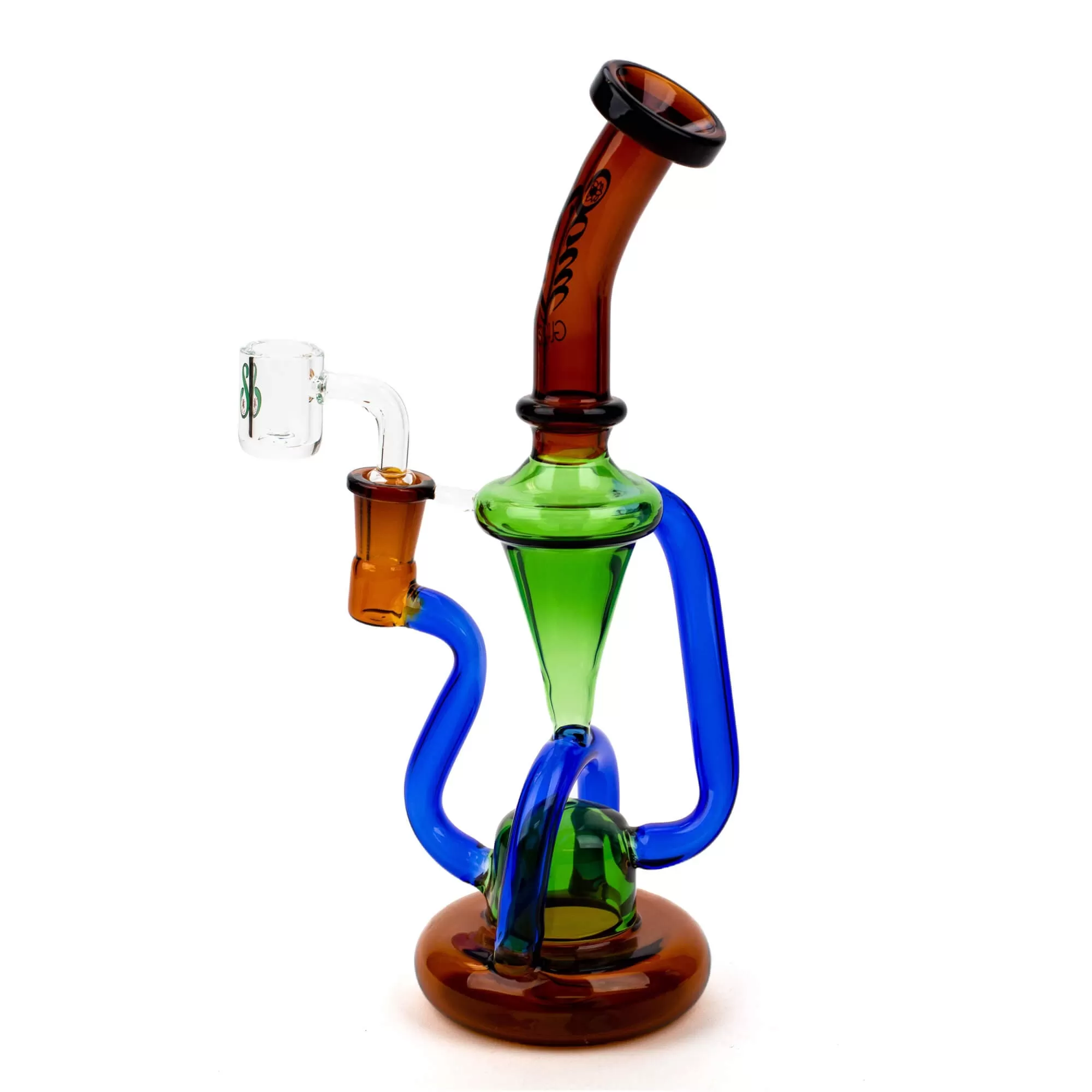 10" SOUL Glass 2-in-1 Recycler