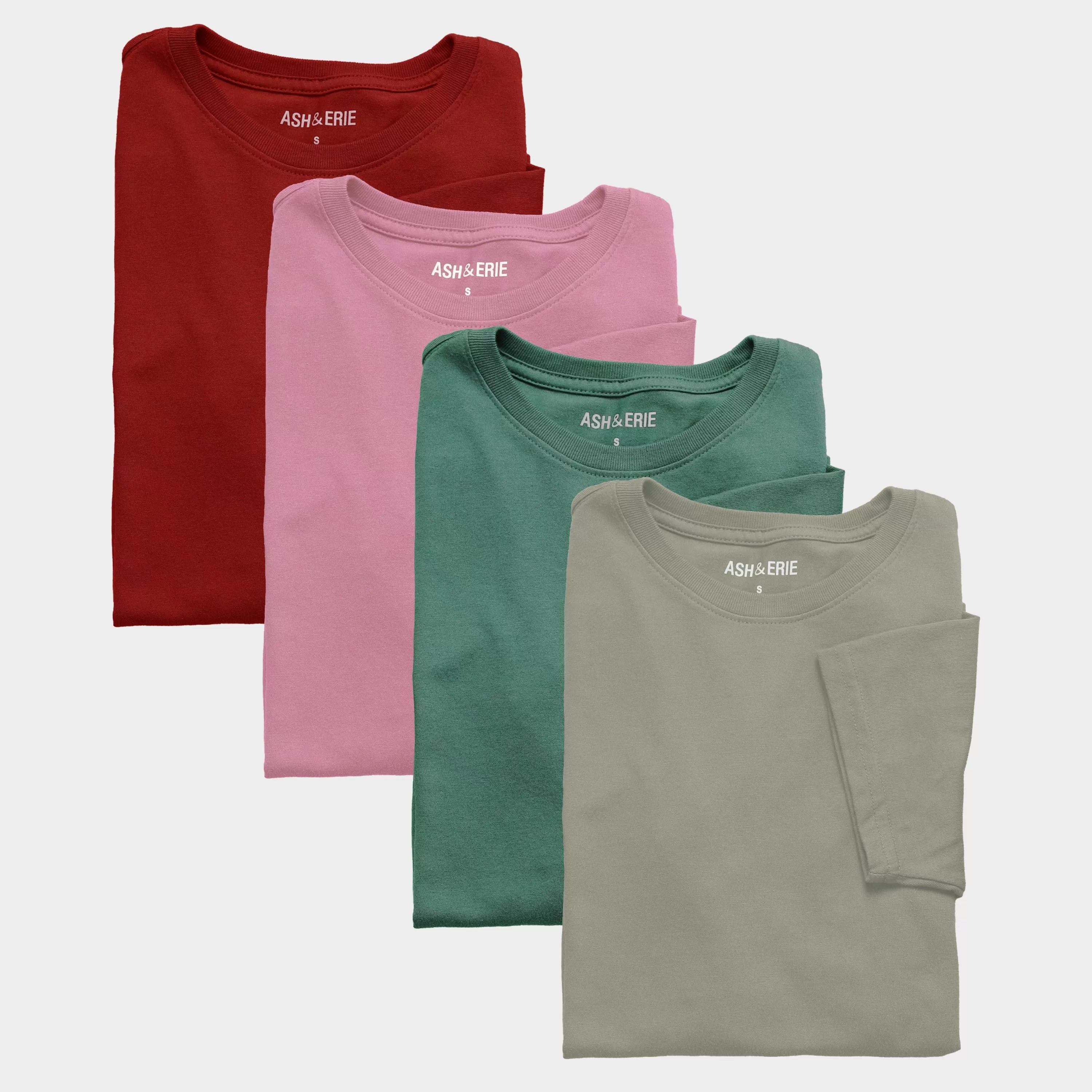 4-Pack Multi Premium Crew Neck Tee