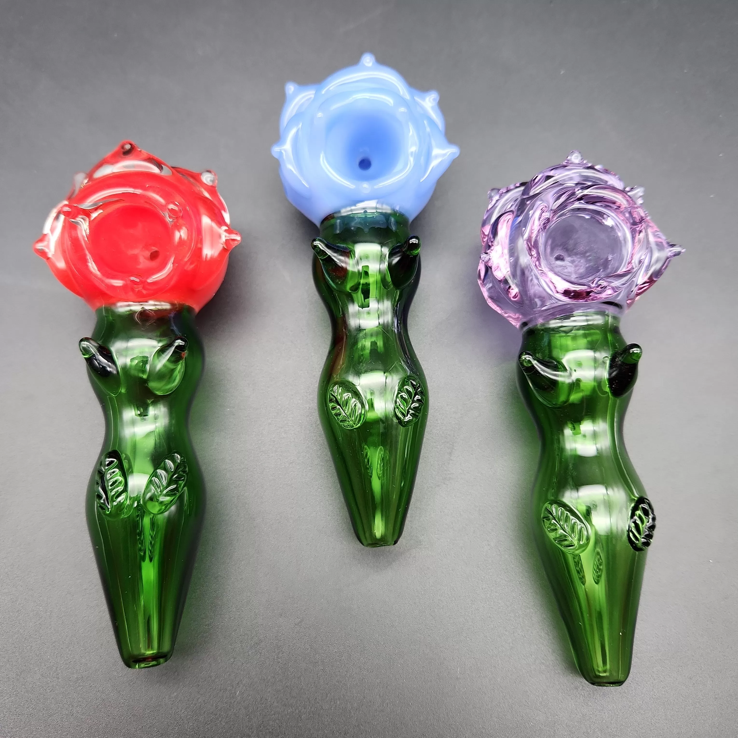 5 Rose Petal Hand Pipes