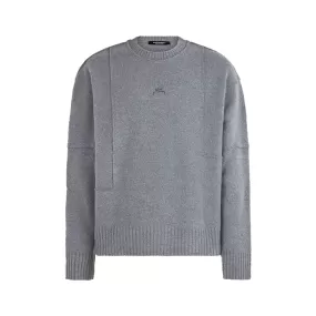 A-Cold-Wall Construct Knit Crewneck Grey Slate