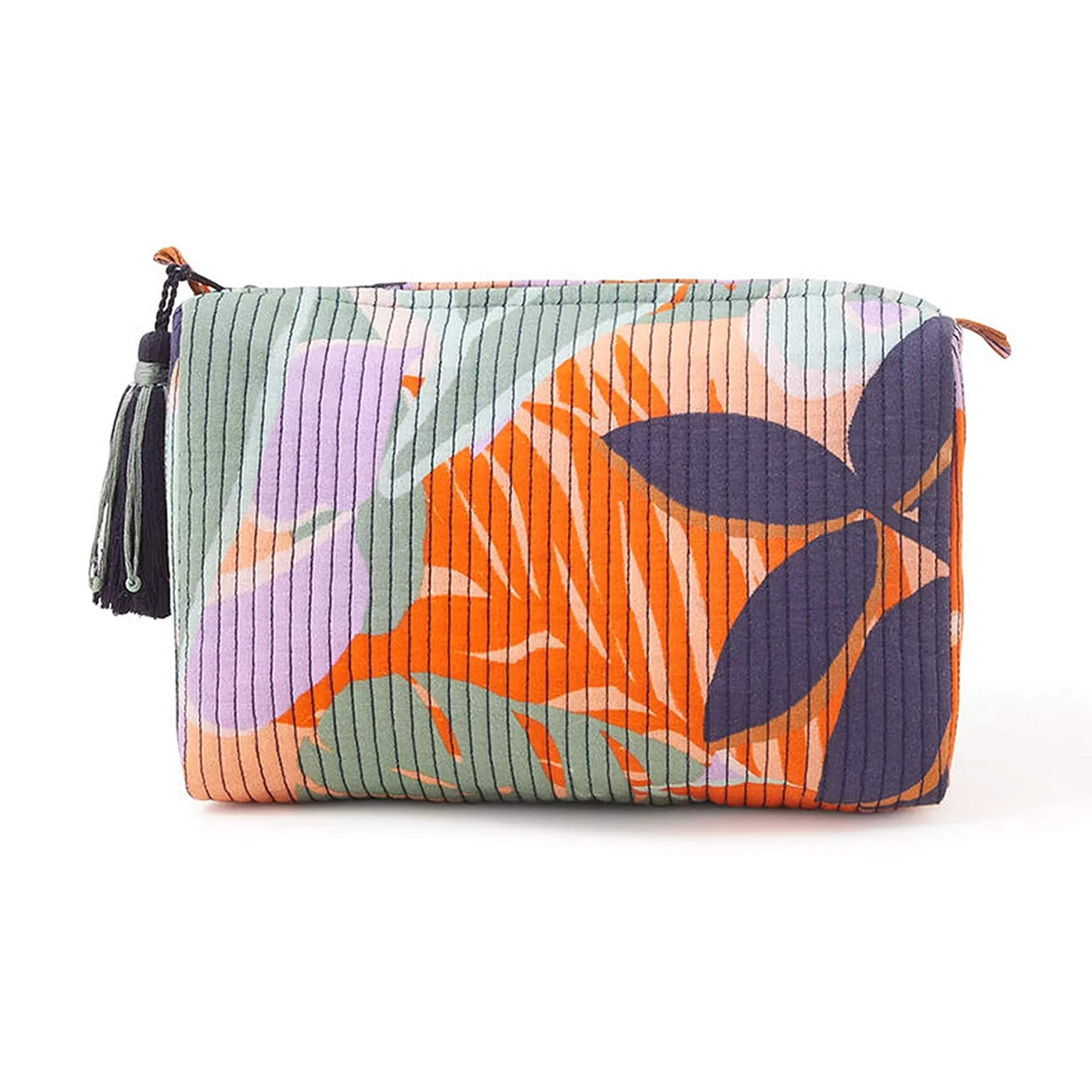 Accessorize London Multi Palm Print Washbag Pouch