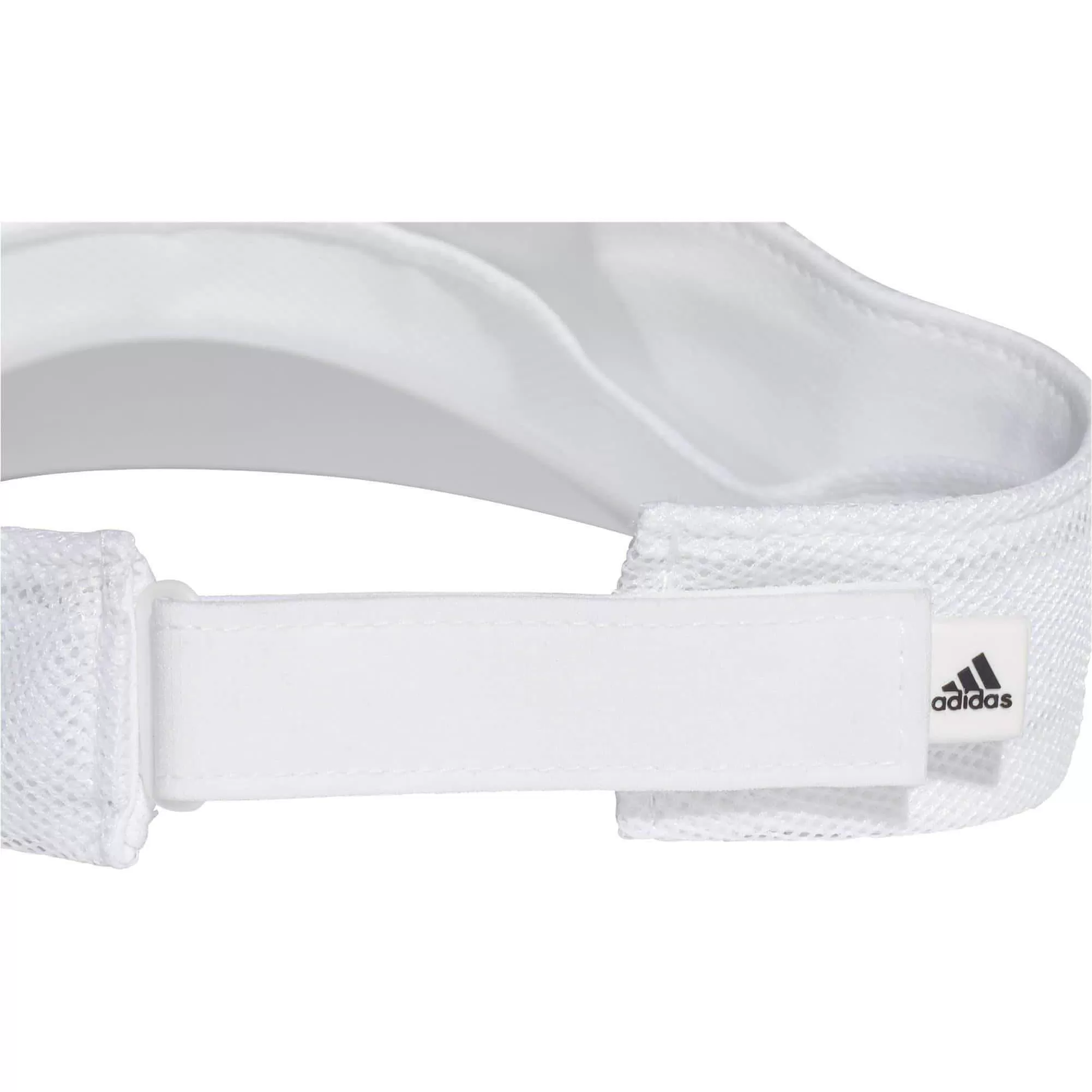 adidas AeroReady Mens Running Visor - White