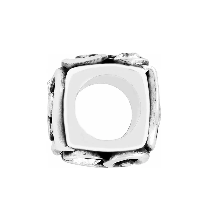 Alcazar Heart Cube Bead