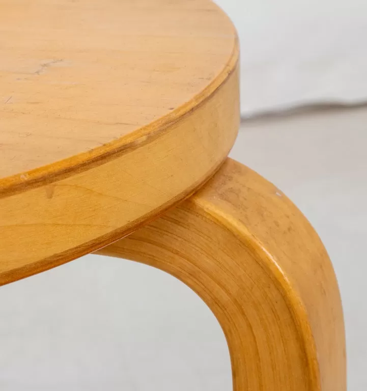 Alvar Aalto for Artek Style Maple Stool