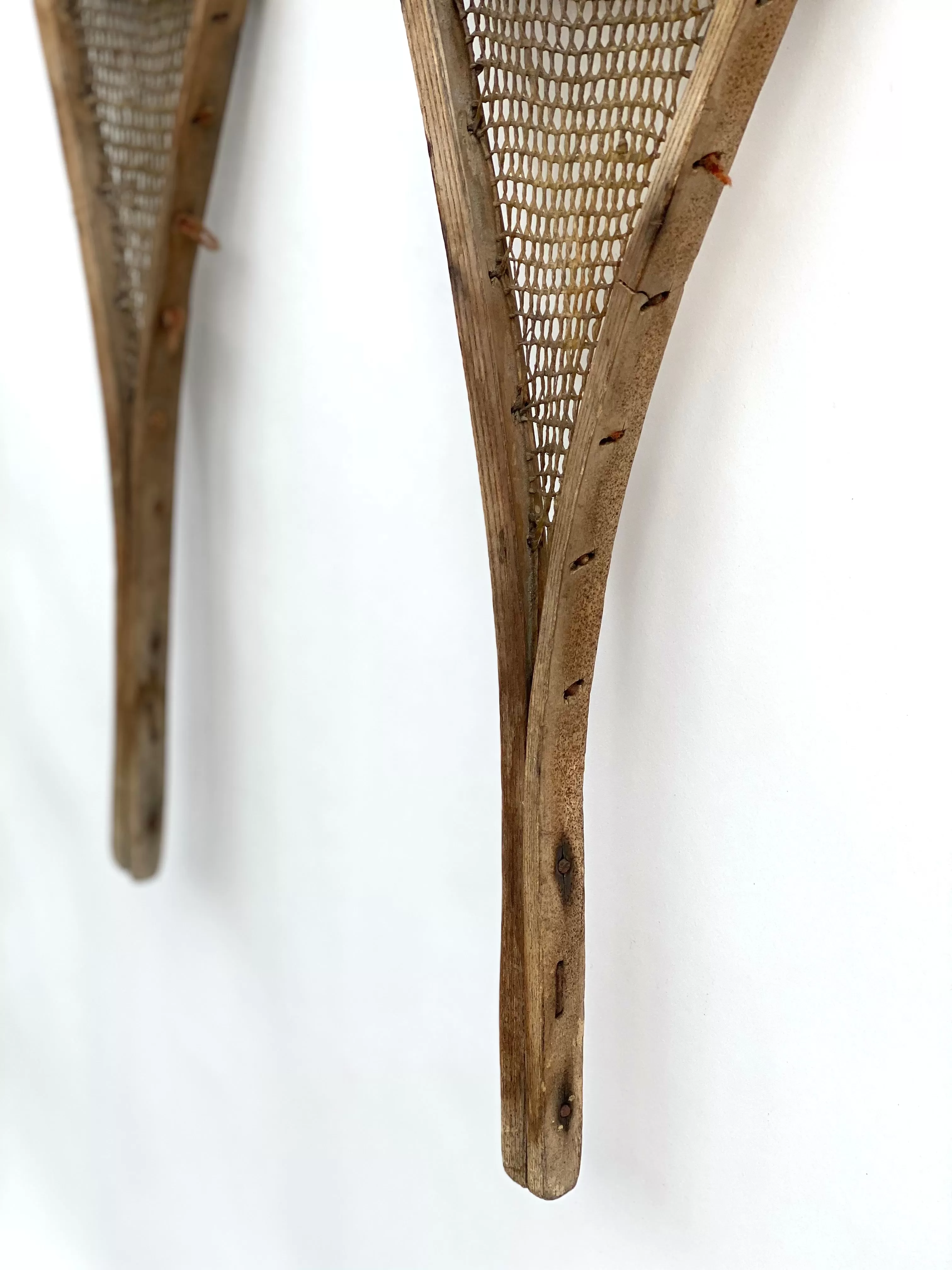 Antique Huron Snowshoes