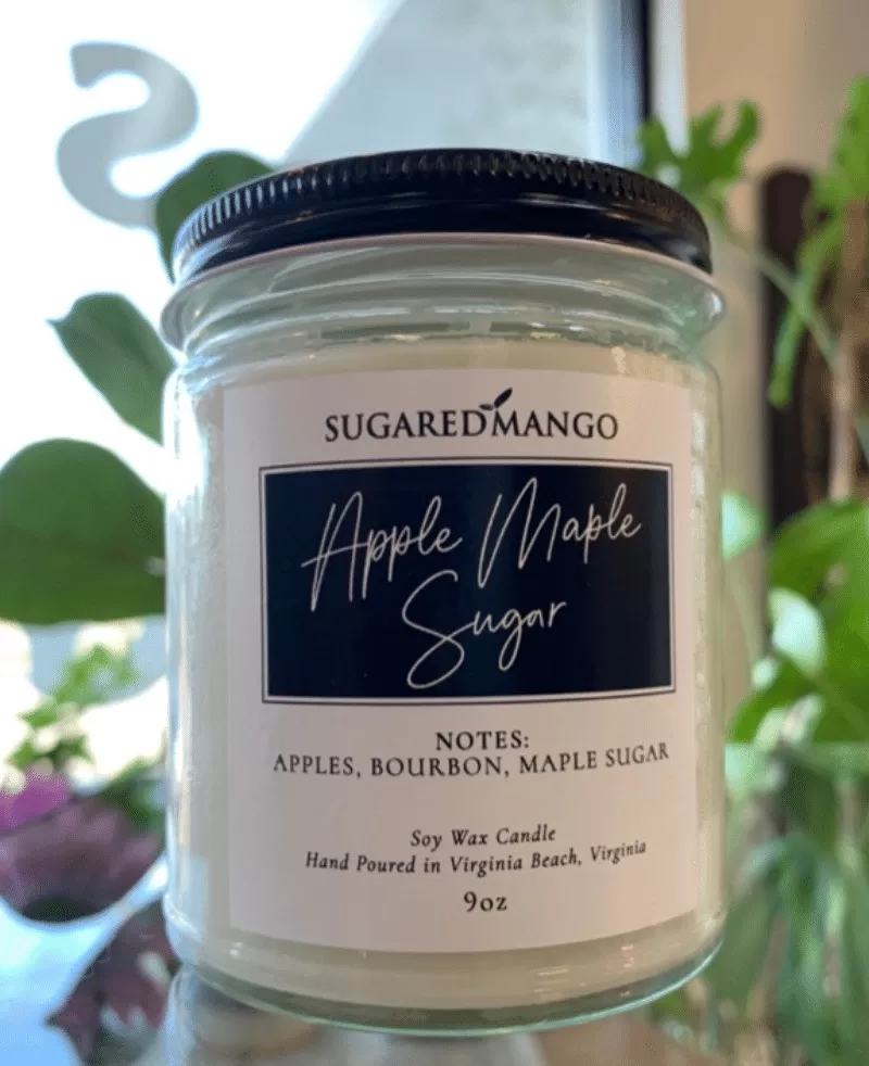 Apple Maple Sugar Soy Coconut Candle