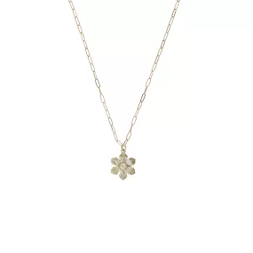 Bardot floral necklace