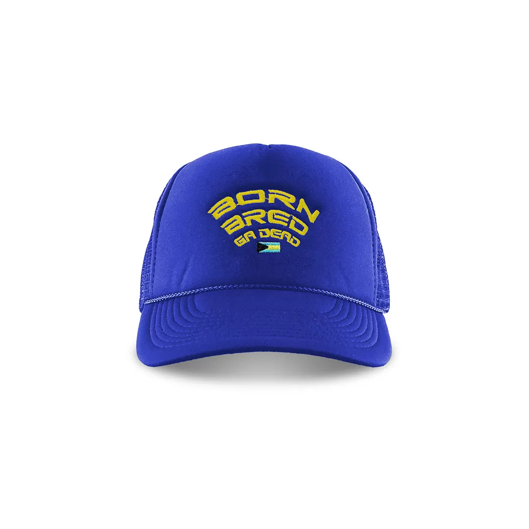 BBGD Logo Trucker Hat - Sea Blue