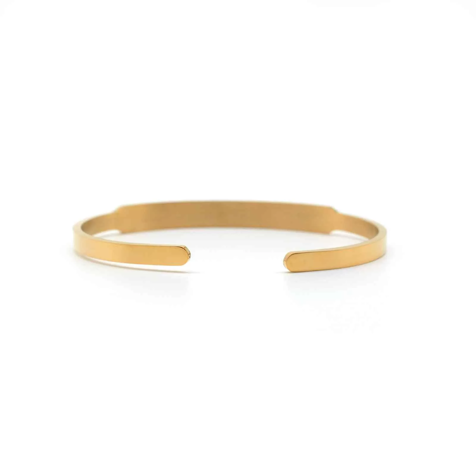 Be Brave Rose Gold Mantra Band