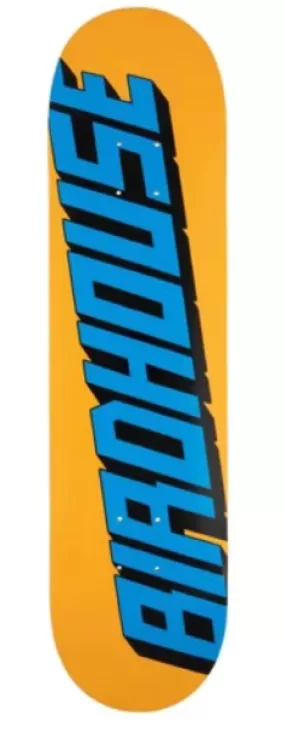 Birdhouse Logo Deck 7.75" - Orange