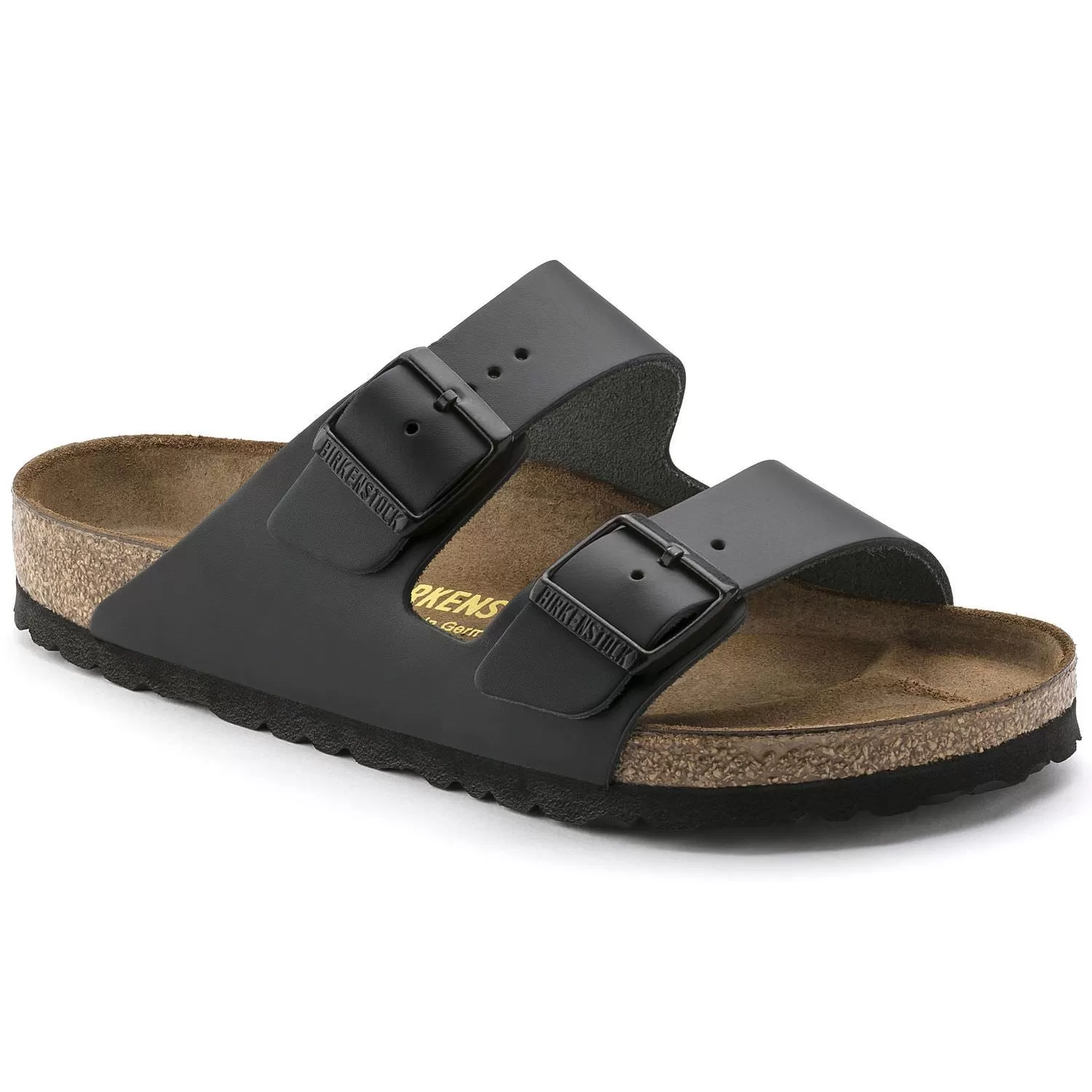 Birkenstock Classic, Arizona, Regular Fit, Smooth Leather, Black