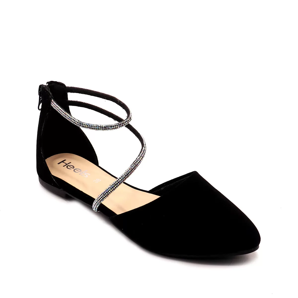 Black Formal Sling Back 090821