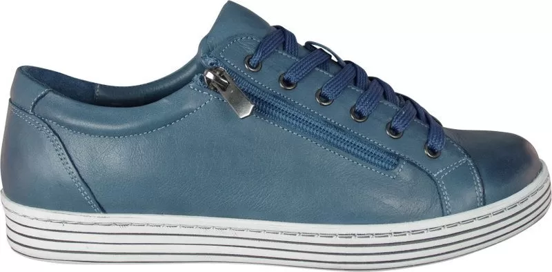 Cabello Unity Denim Leather Sneaker