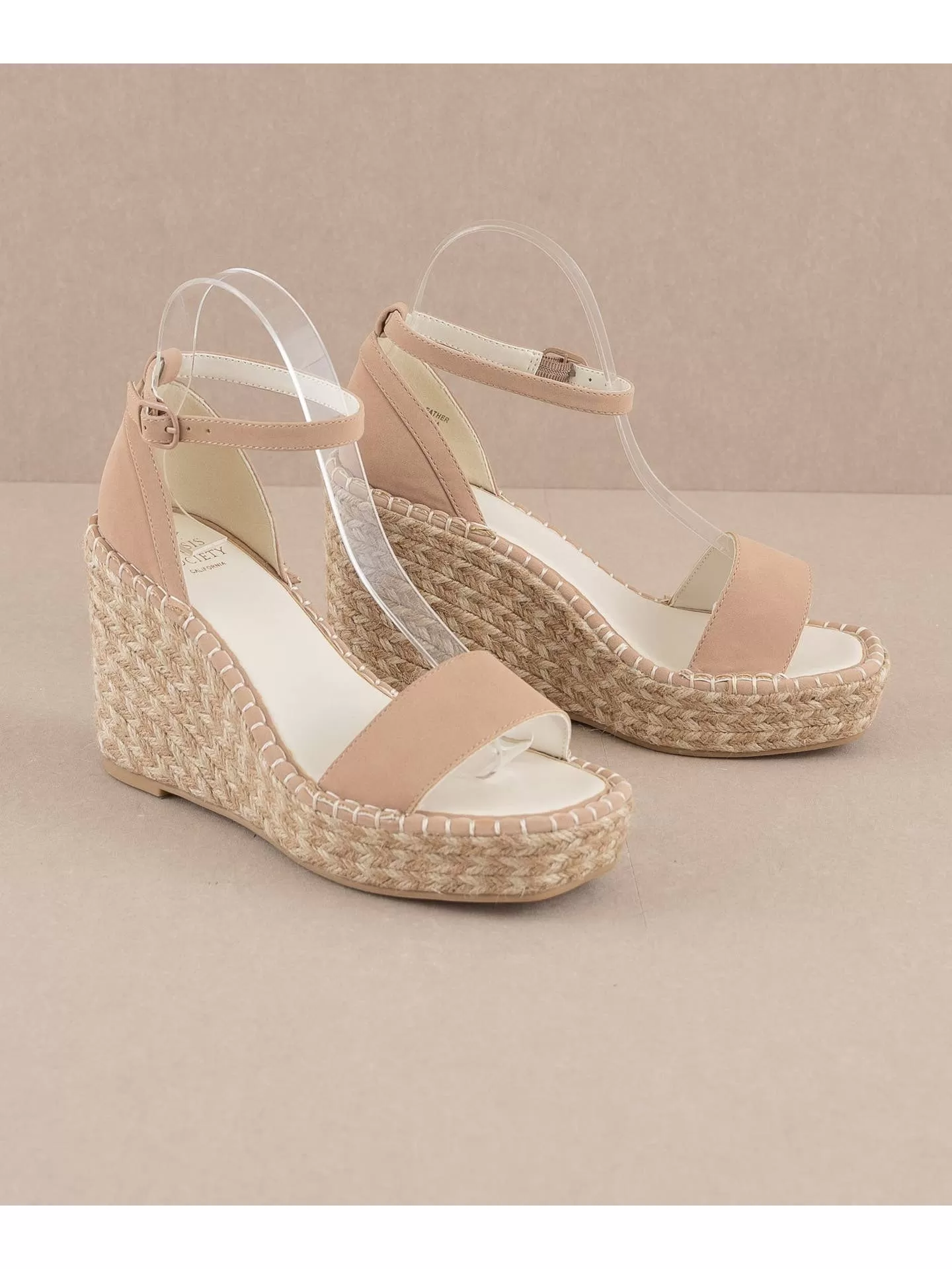 Cam Wedge Heel - Apricot