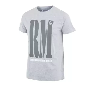 Camiseta Hombre RM Gris