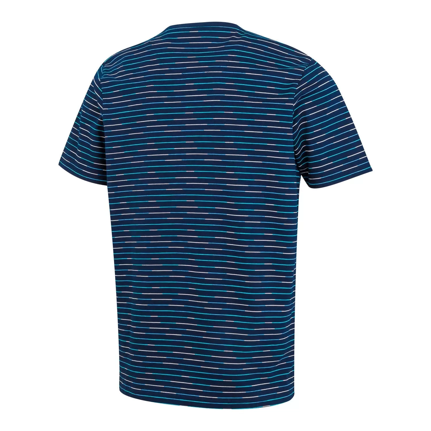 Camiseta Madrid Sky Rayas Hombre Azul