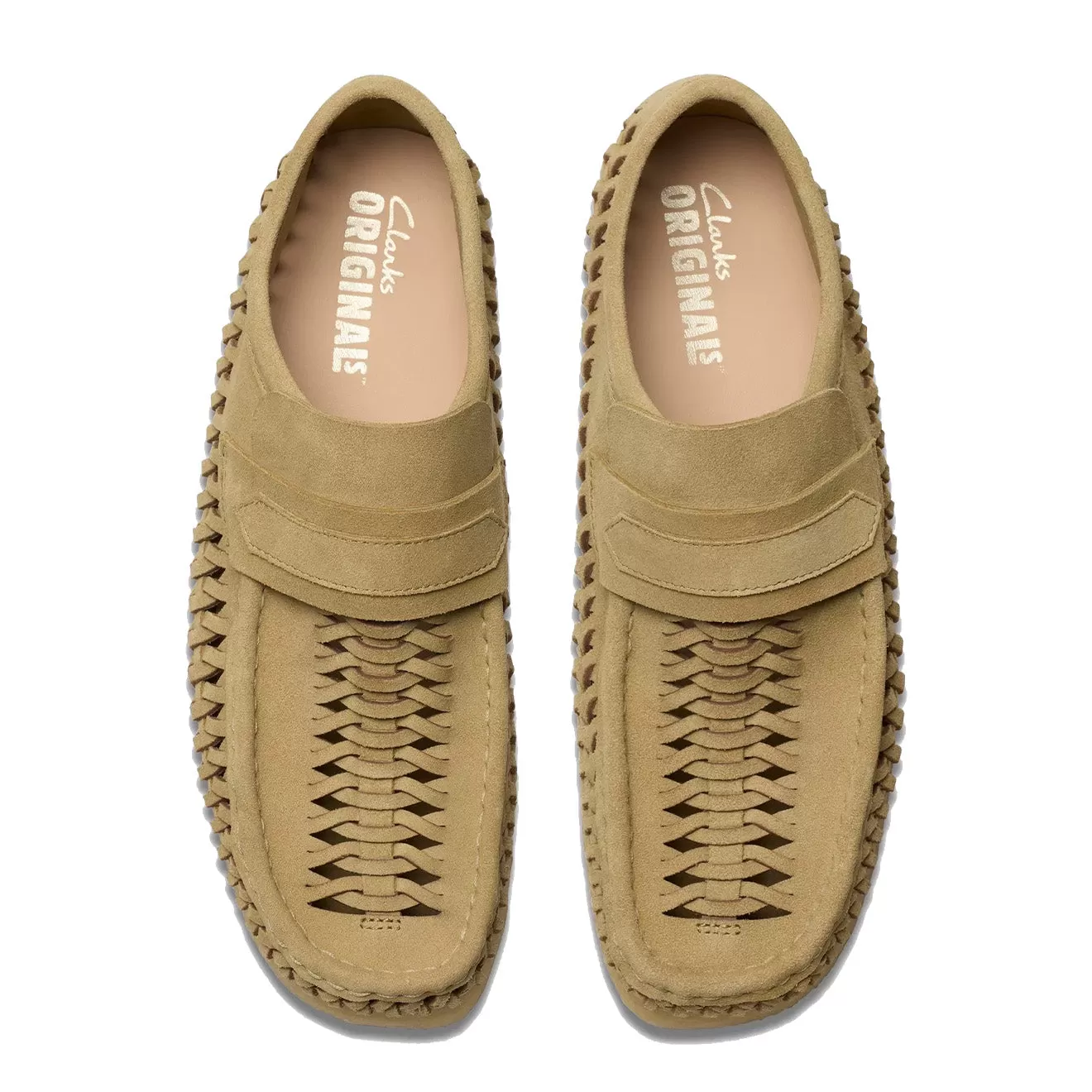 Clarks Originals WB Loafer Weave Maple Suede