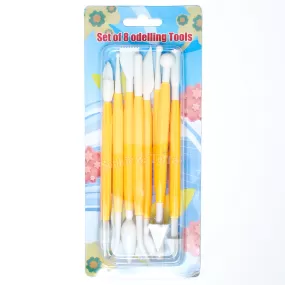 Clay Modelling Tools - 8 pieces