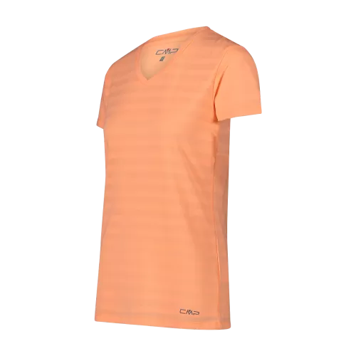 CMP T-shirt donna con inserti in mesh orizzontali da trekking Donna