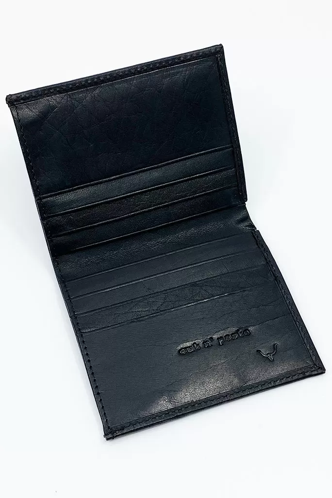 CNP HAWK SLIM WALLET, BLACK OR COGNAC