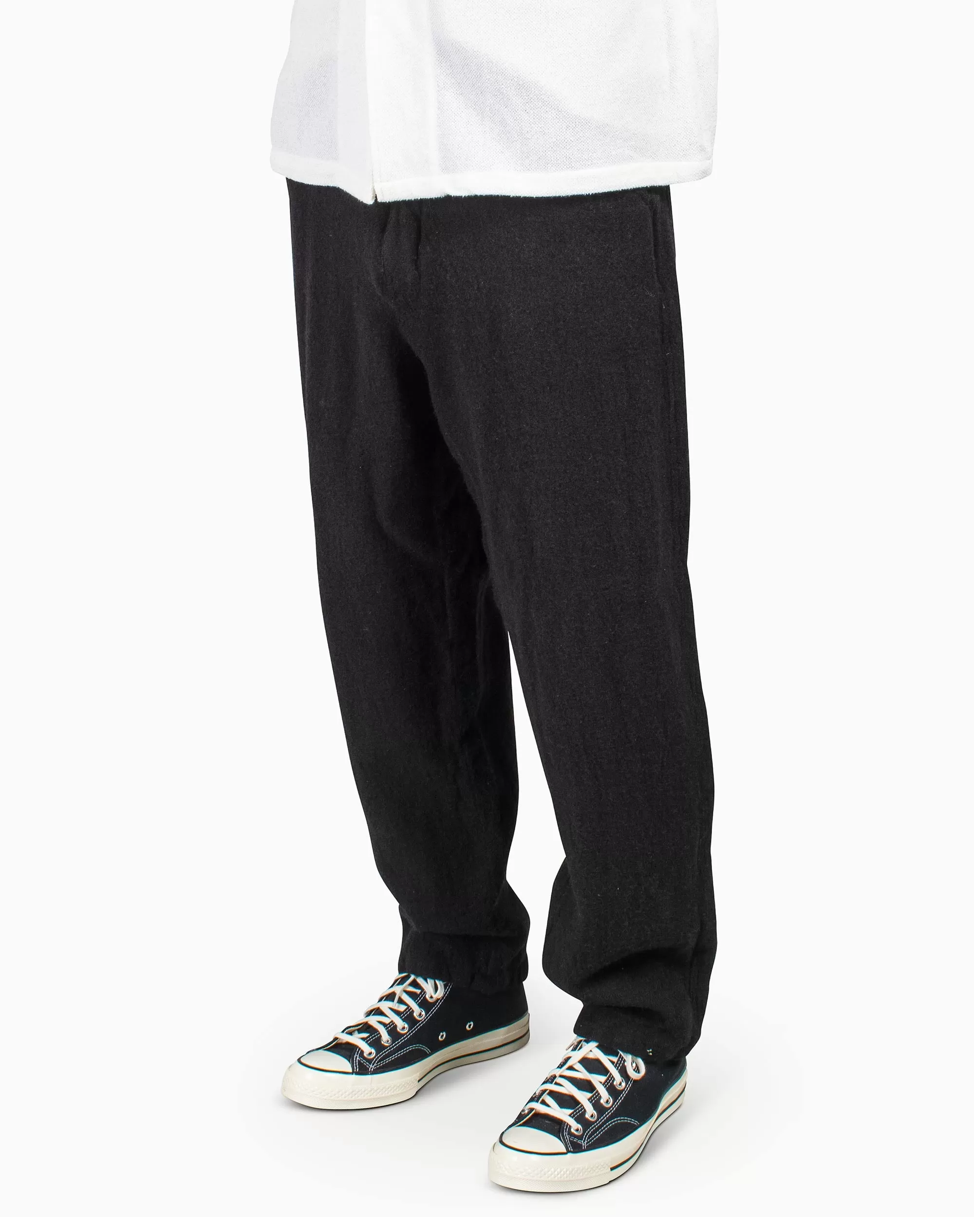 Comme des Garçons SHIRT Boiled Wool Pants Black