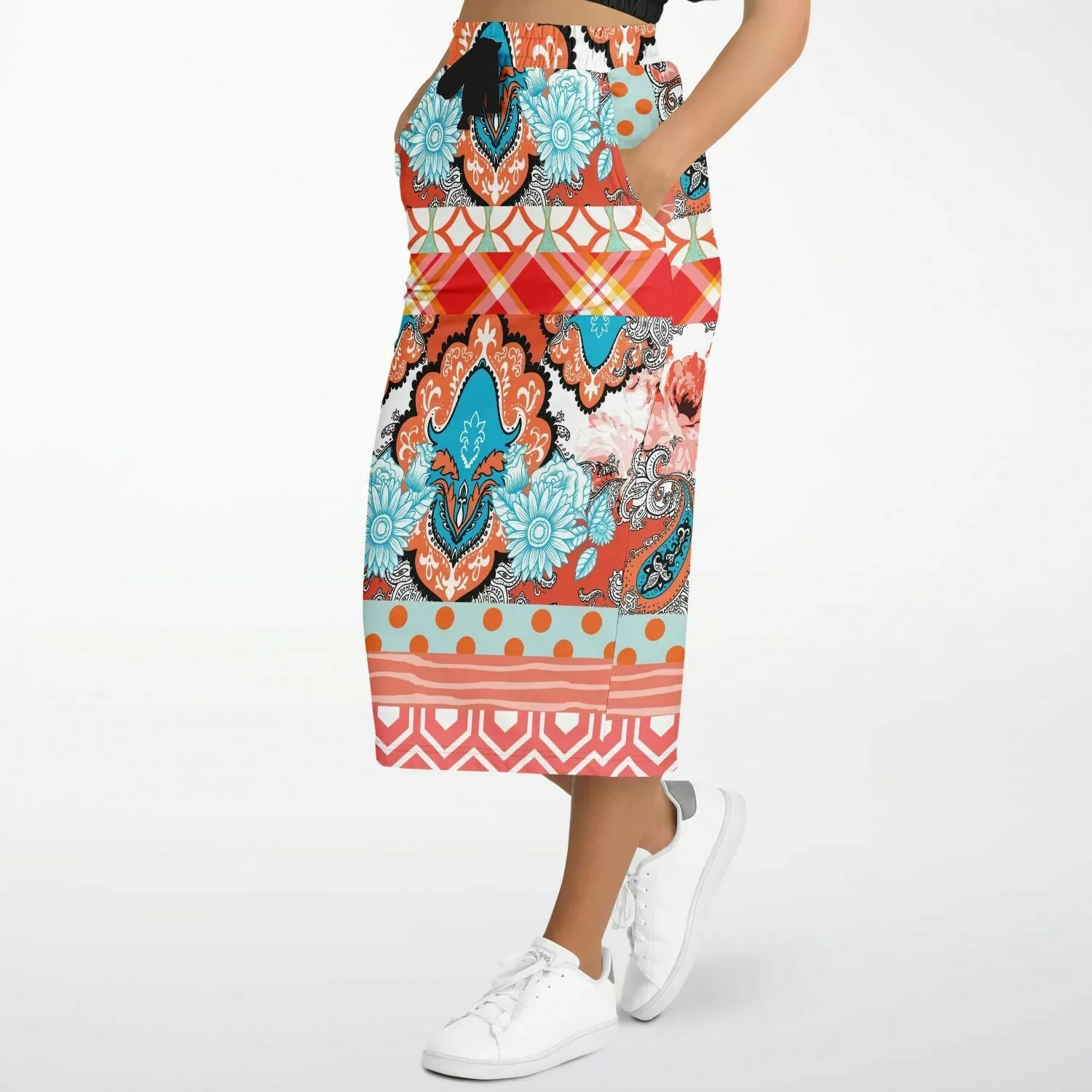 Coral Springs Eco-Poly Long Pocket Skirt