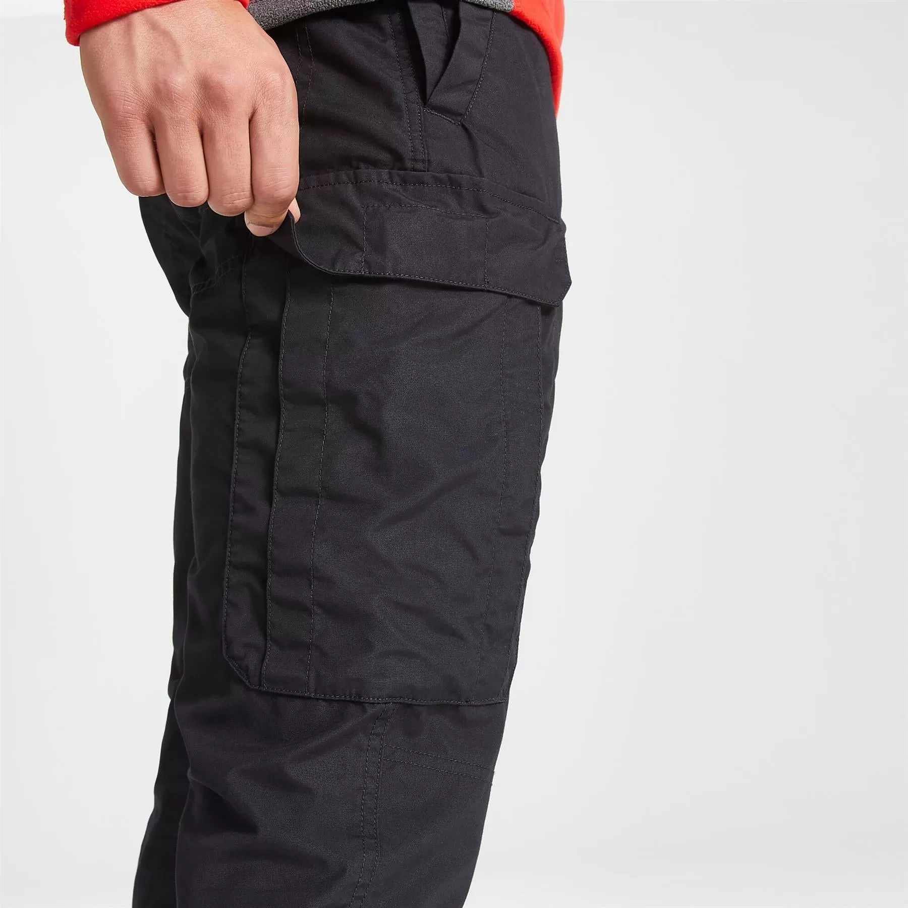 Craghoppers Mens Kiwi Slim Nosi Defence Walking Trousers with Belt