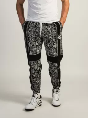 CROOKS & CASTLES PAISLEY FAM JOGGER