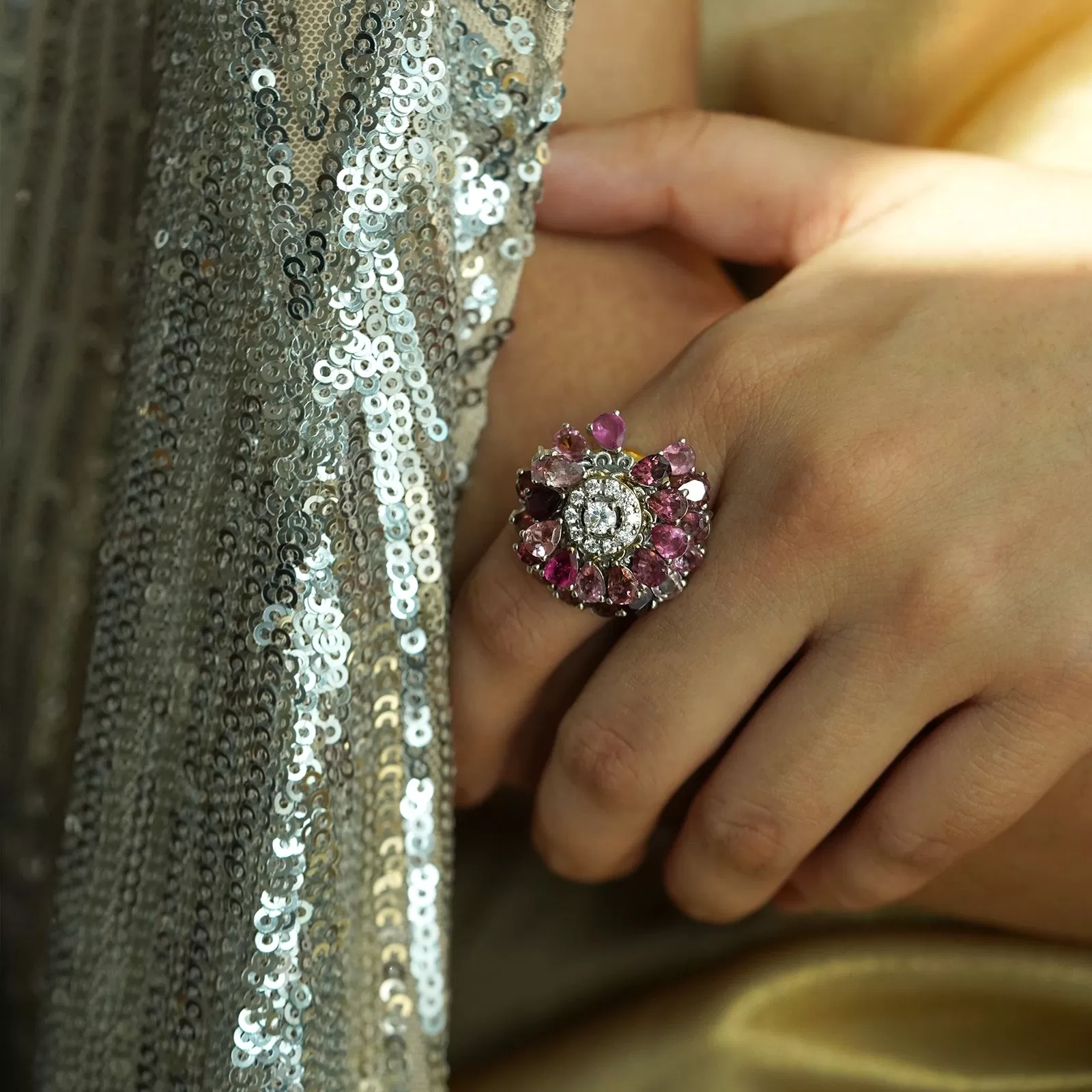 Dahlia Rose Ring