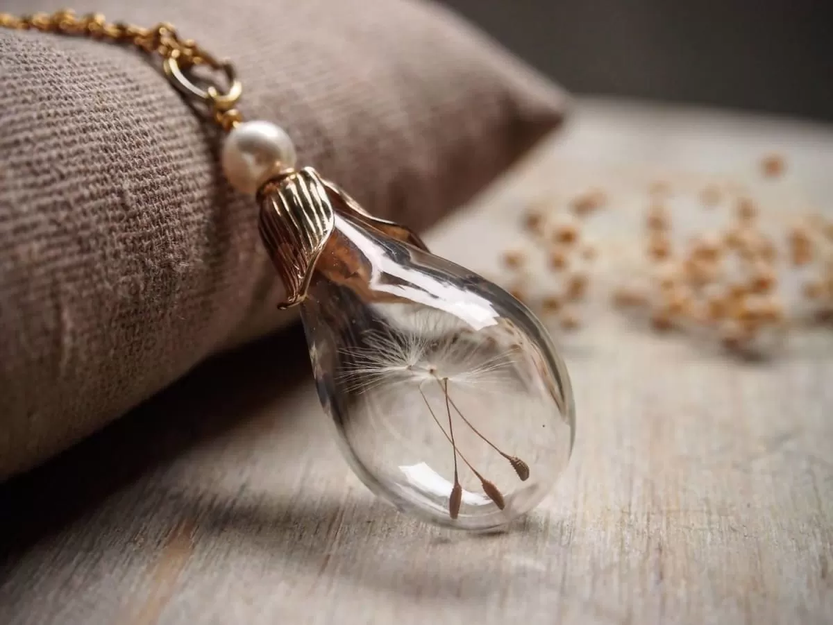 Dandelion Wish Necklace