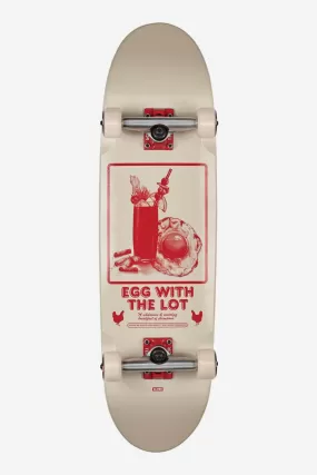 Eggy - Off White/The Lot - 8.625 Complete Skateboard