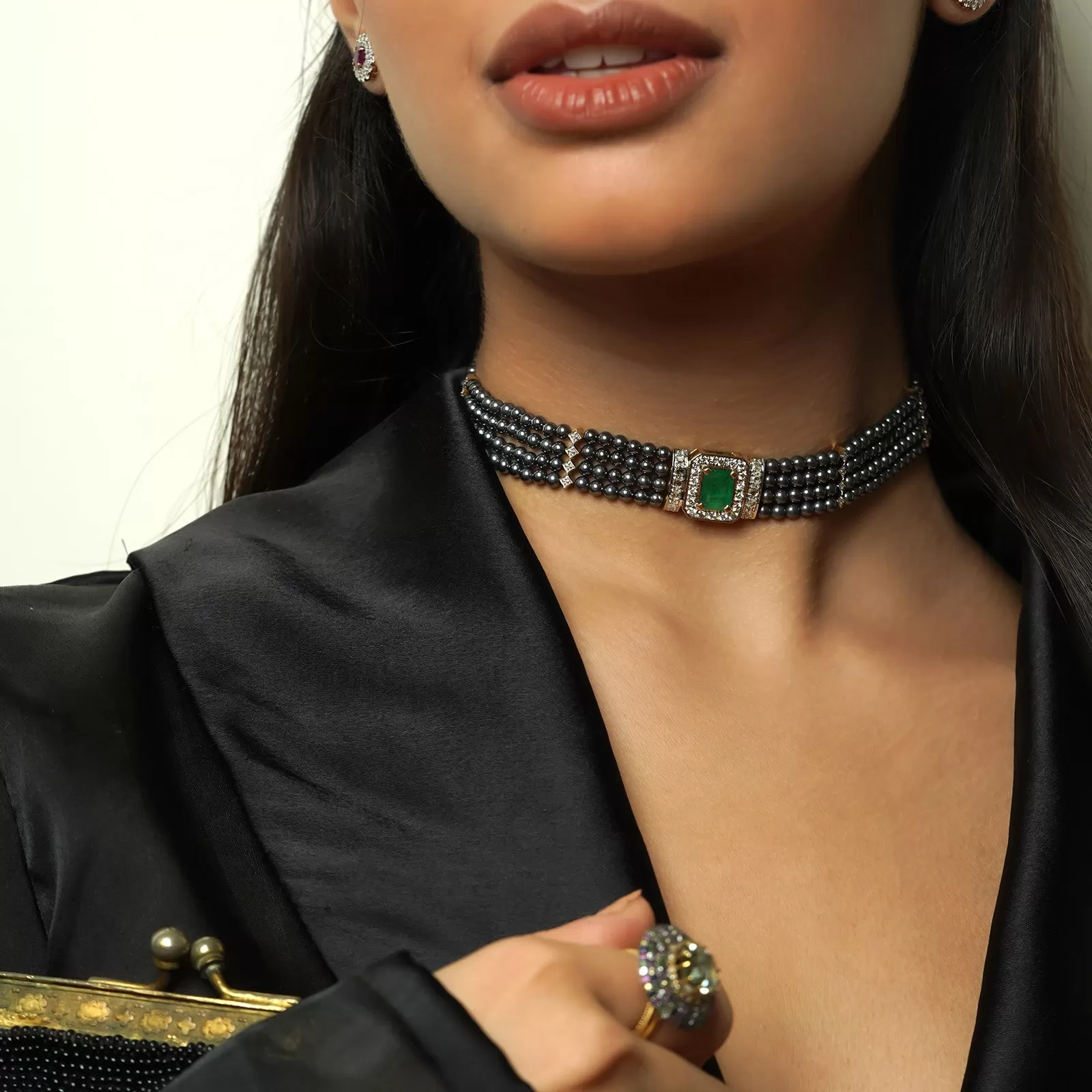 Elizabeth Ash Choker Necklace