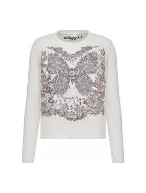 EMBROIDERED CASHMERE SWEATER