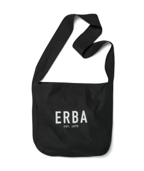 ERBA EST 1970 HEMP SLING TOTE BLACK