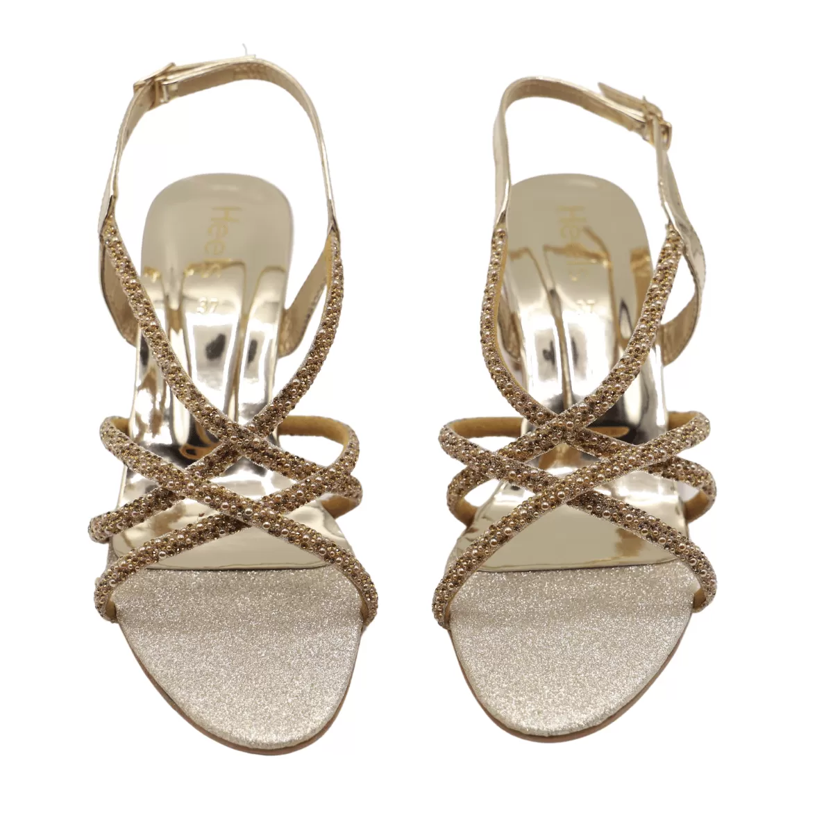 Golden Bridal Sandal 066675