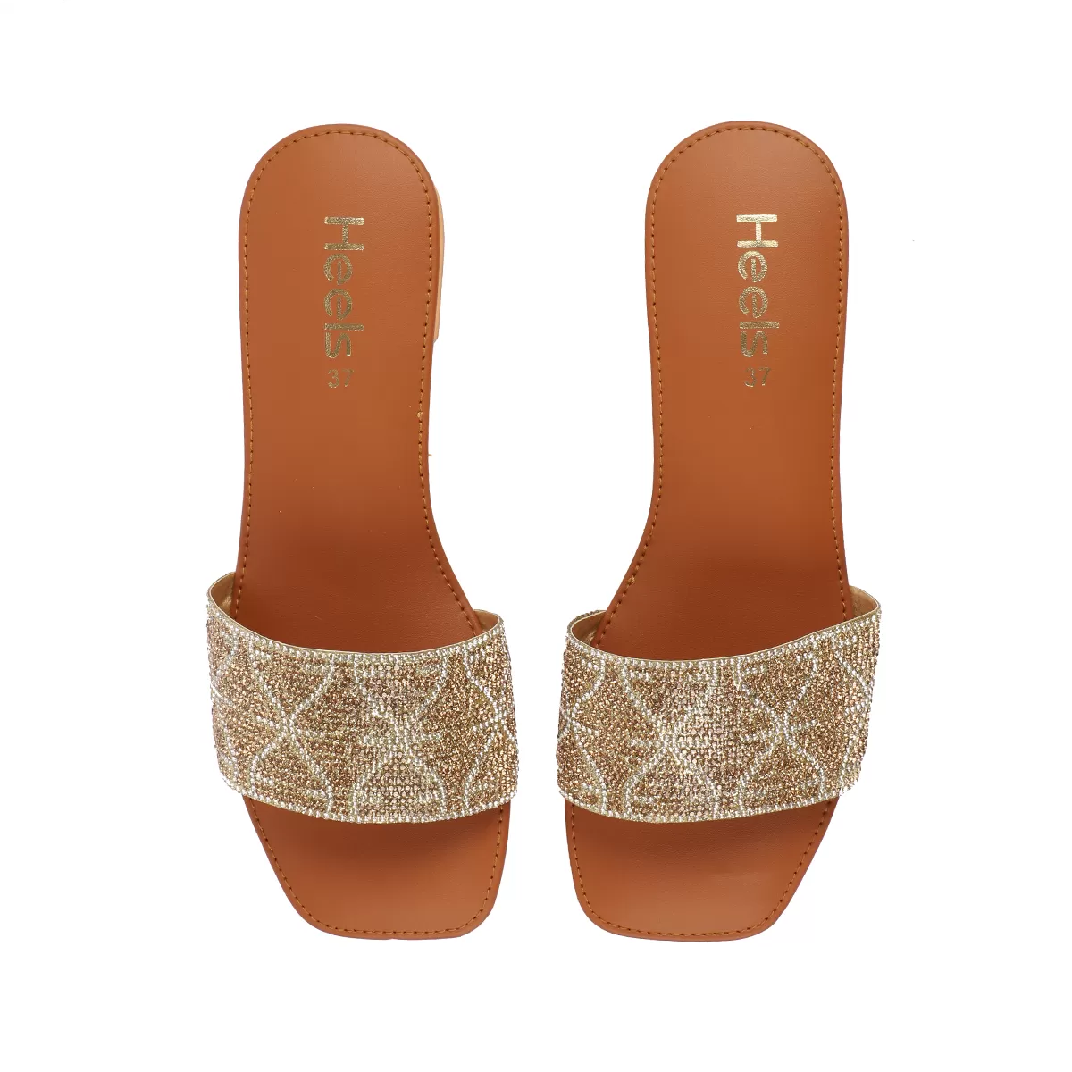 Golden Fancy Slipper 035261