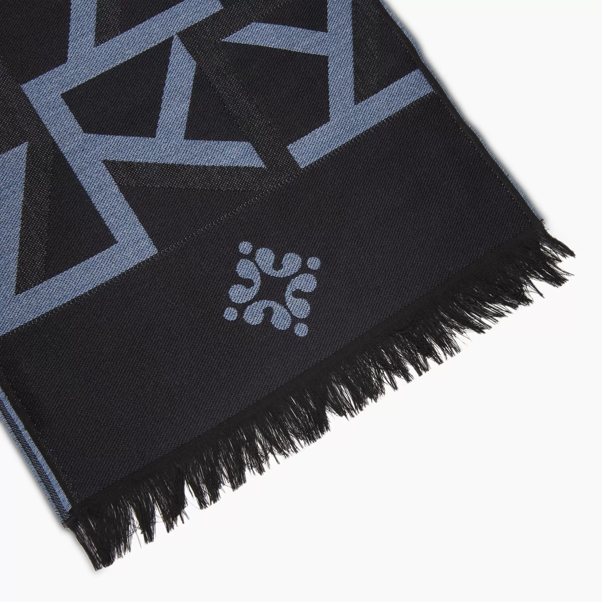 Gurval All Over logo Scarf 100% Wool