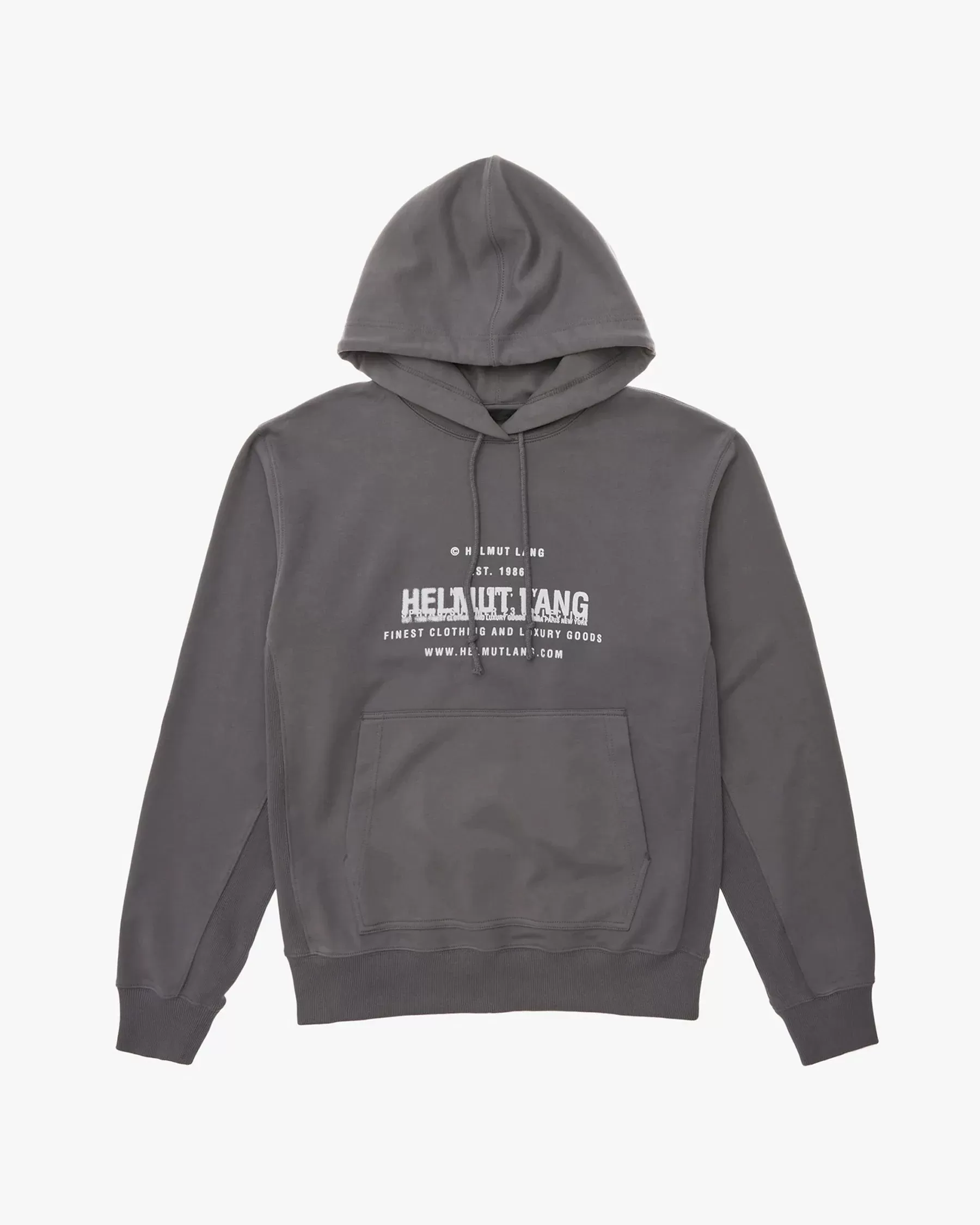 HELMUT LANG SPRAY LOGO HOODIE