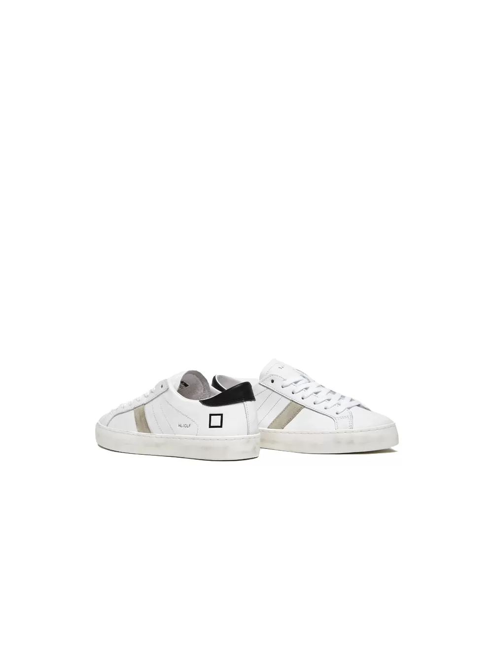 Hill Low Calf - White Black