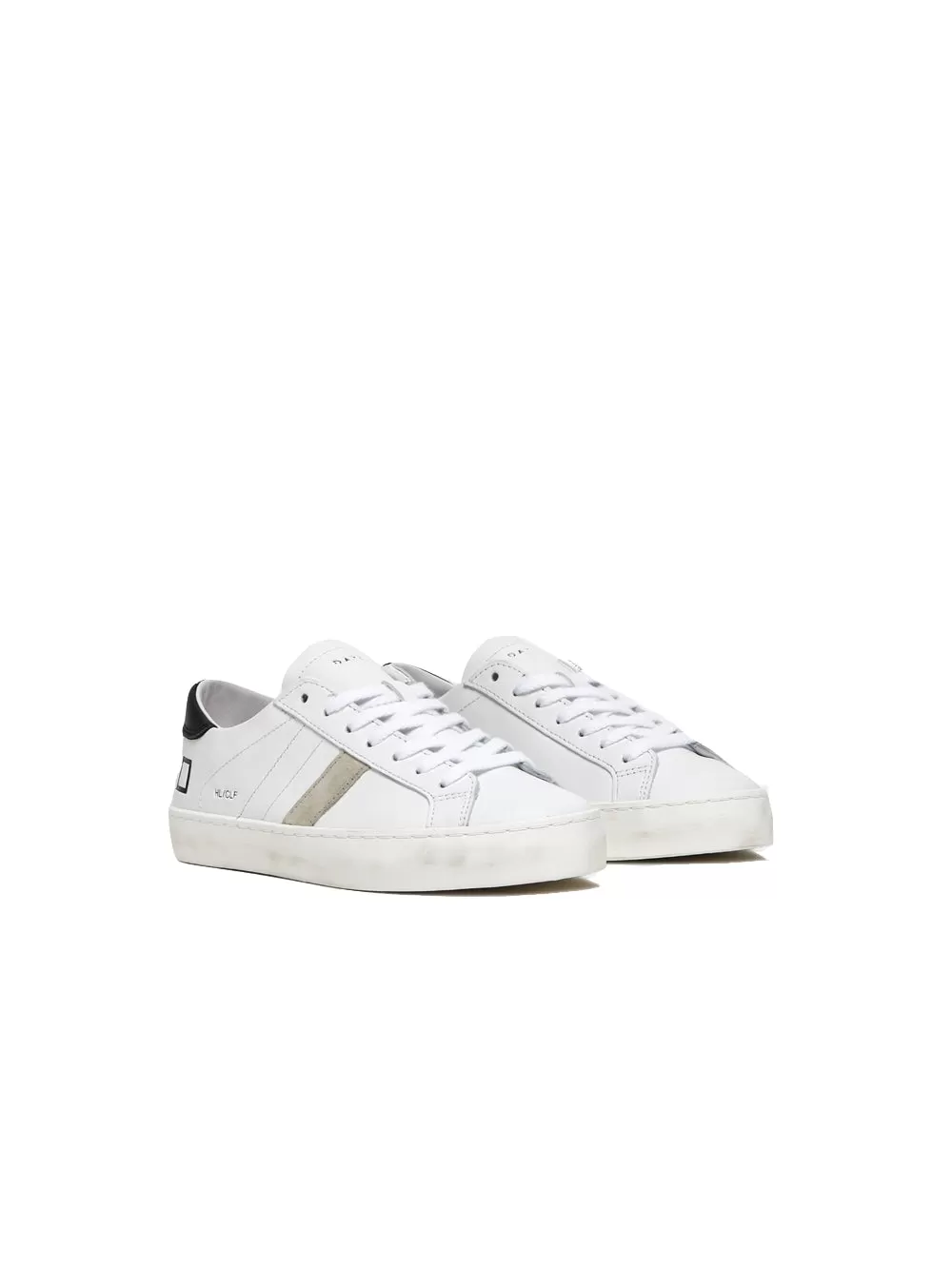 Hill Low Calf - White Black