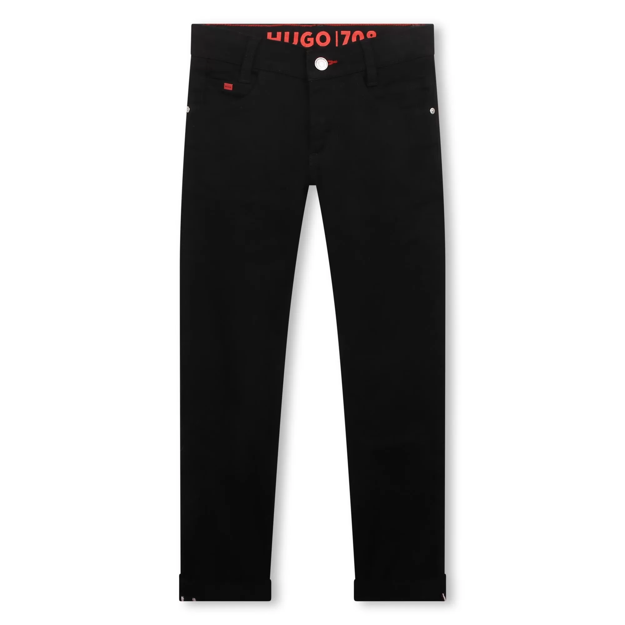 HUGO Boys Black Pants_G24143-Z11