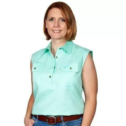 Just Country Workshirt Womens Kerry Sleeveless