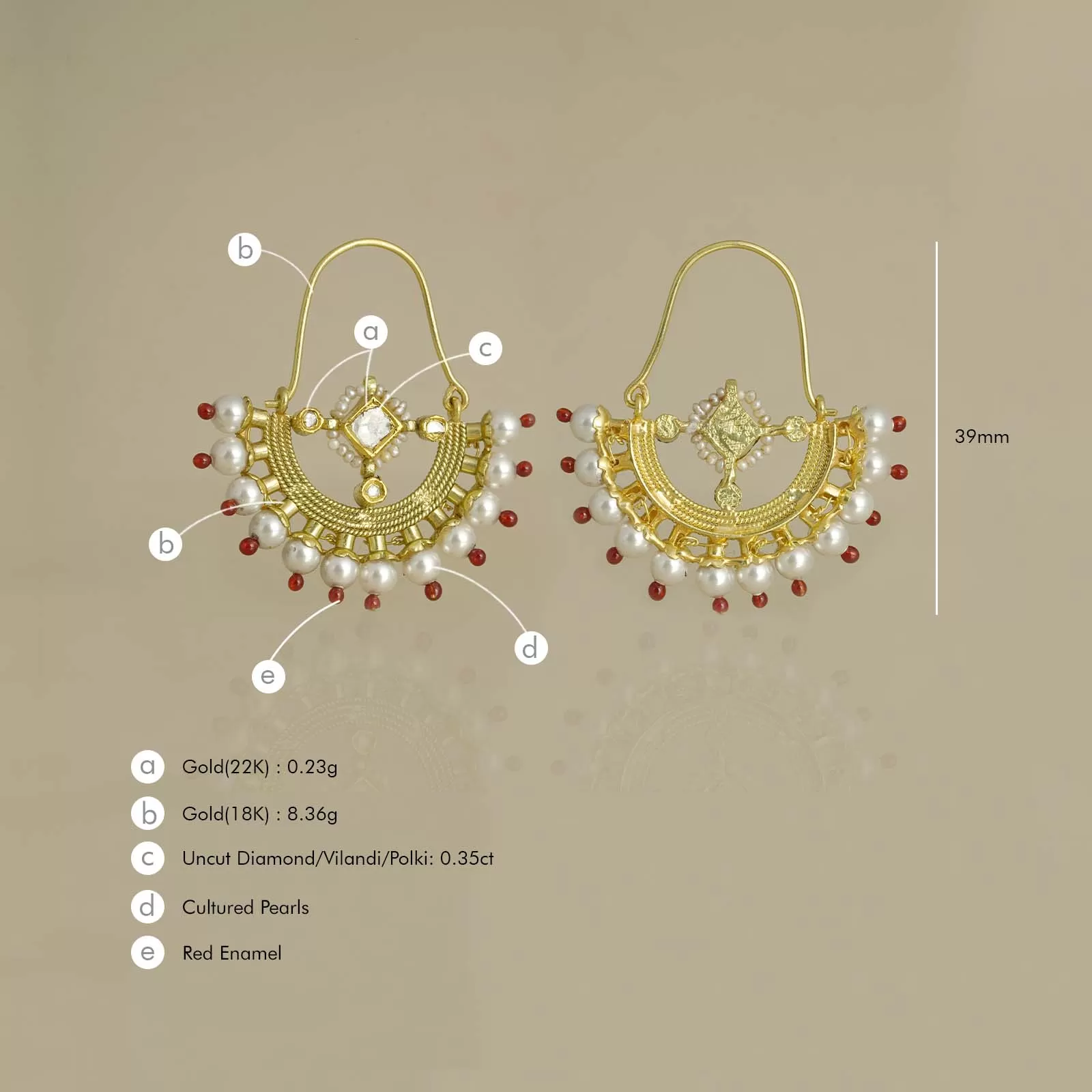 Kochi Hoop Earrings