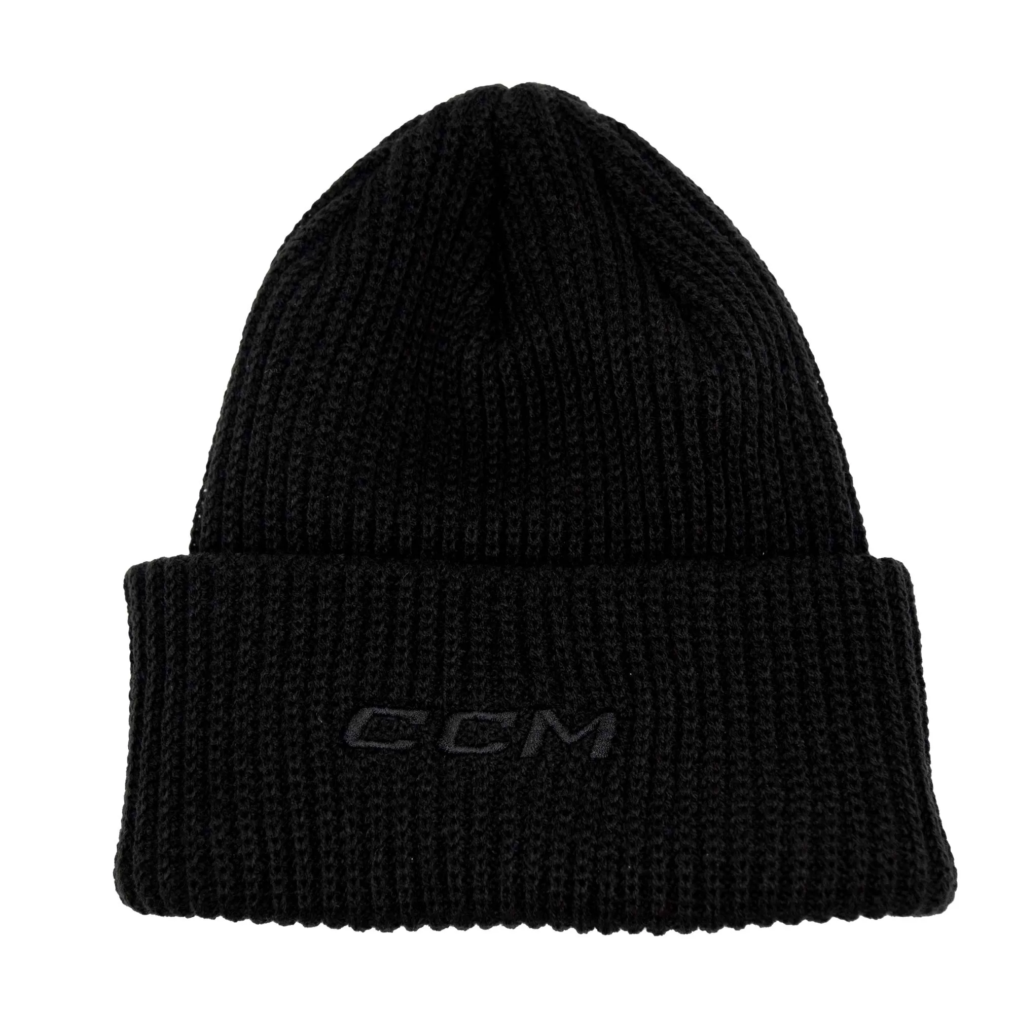 Maple Leafs Adult High Cuff Beanie - BLACK