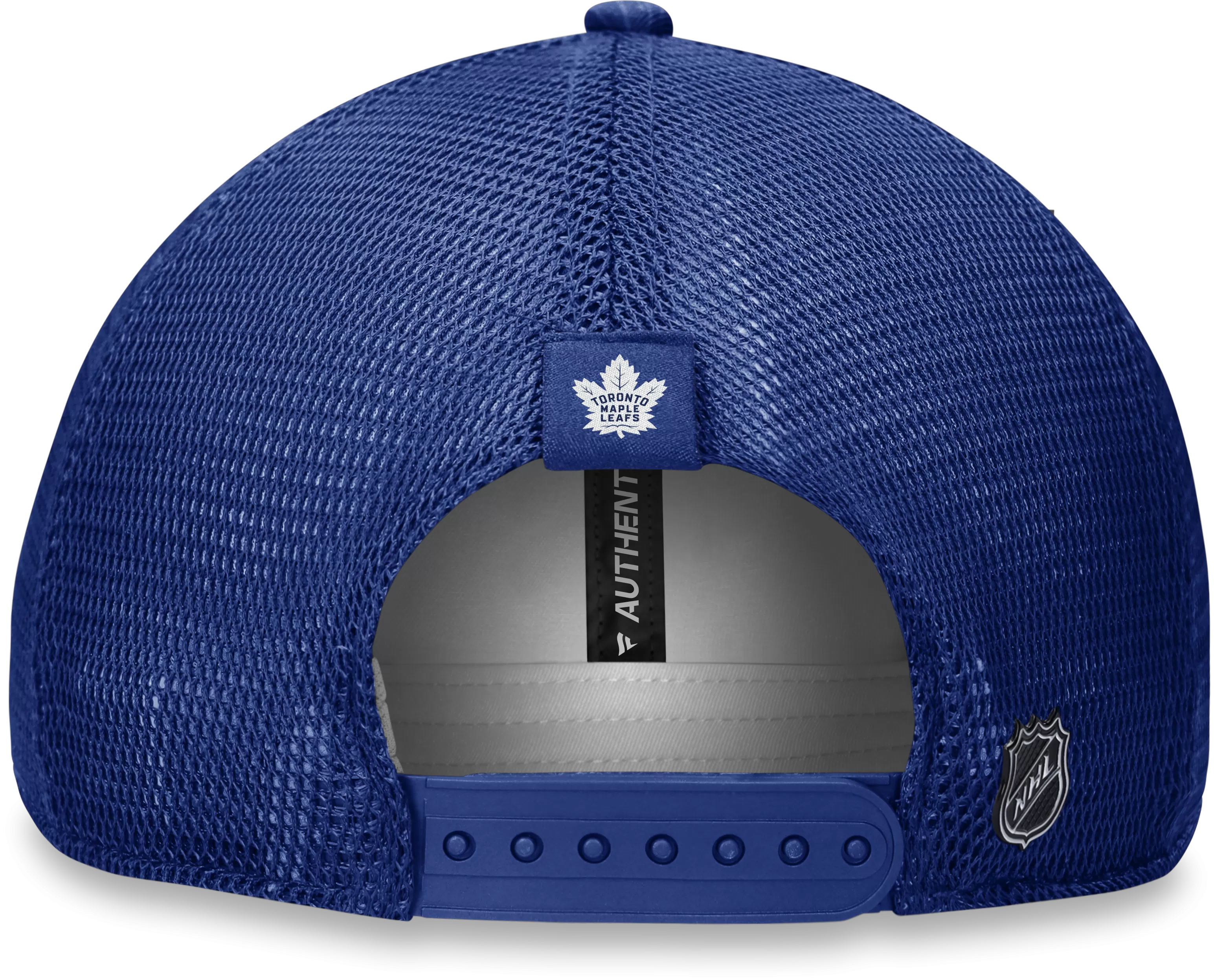 Maple Leafs Fanatics Women's 2023 Authentic Pro Road Structured Trucker Hat