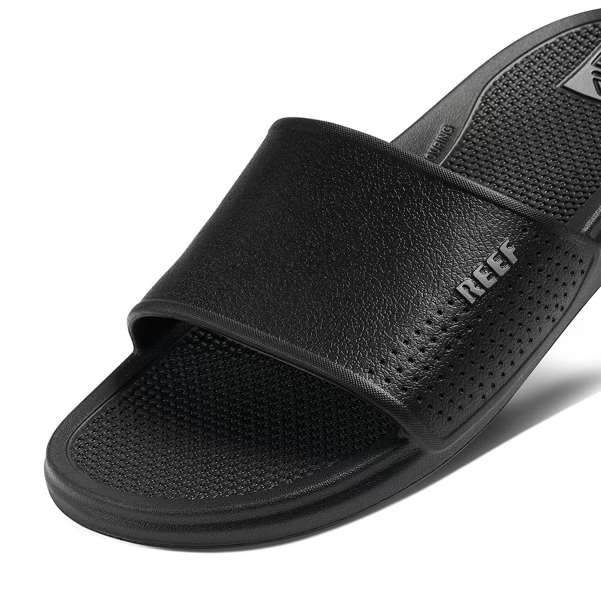 Mens Oasis Slide-Black