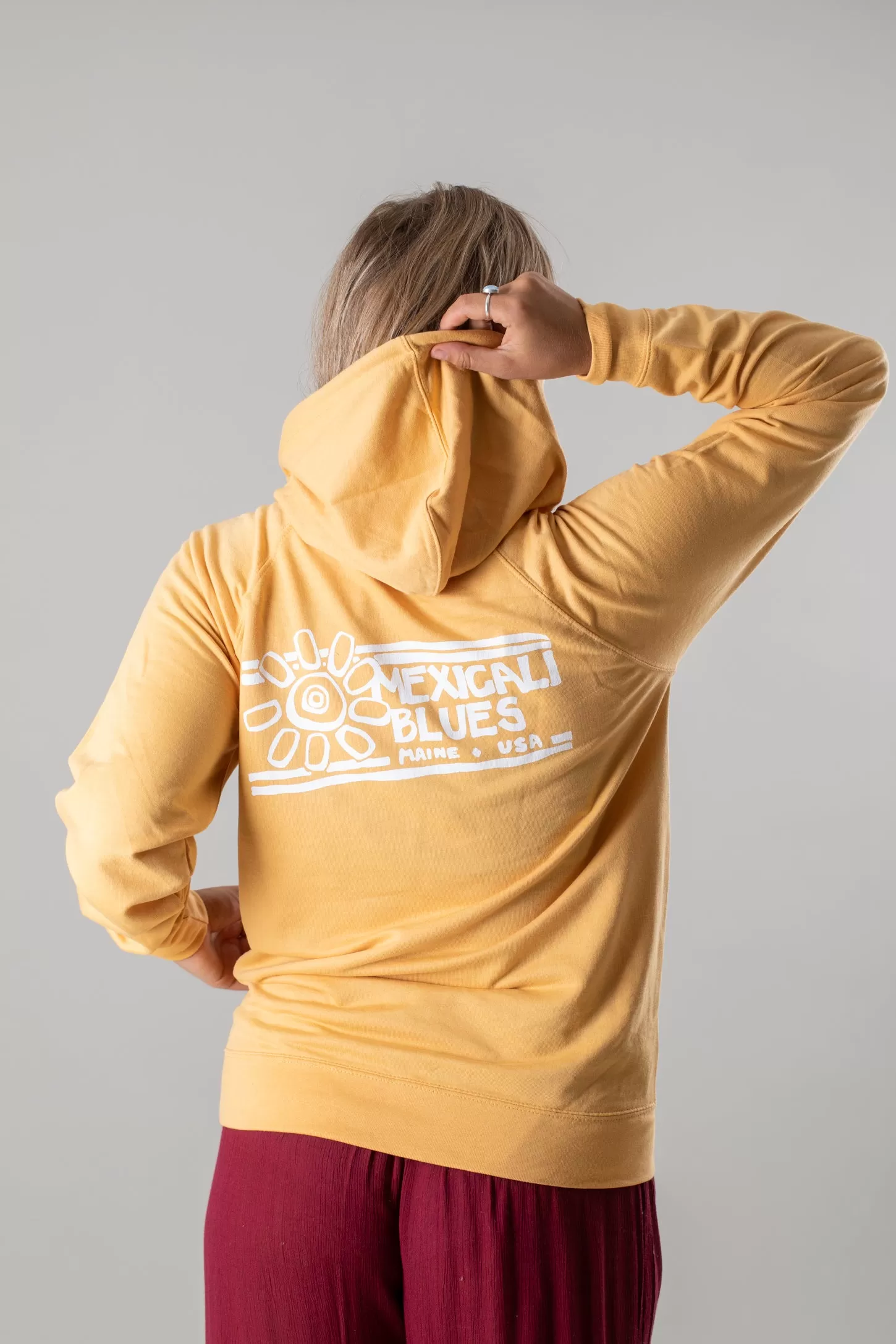 Mexicali Blues Flower Logo Lightweight Hoodie