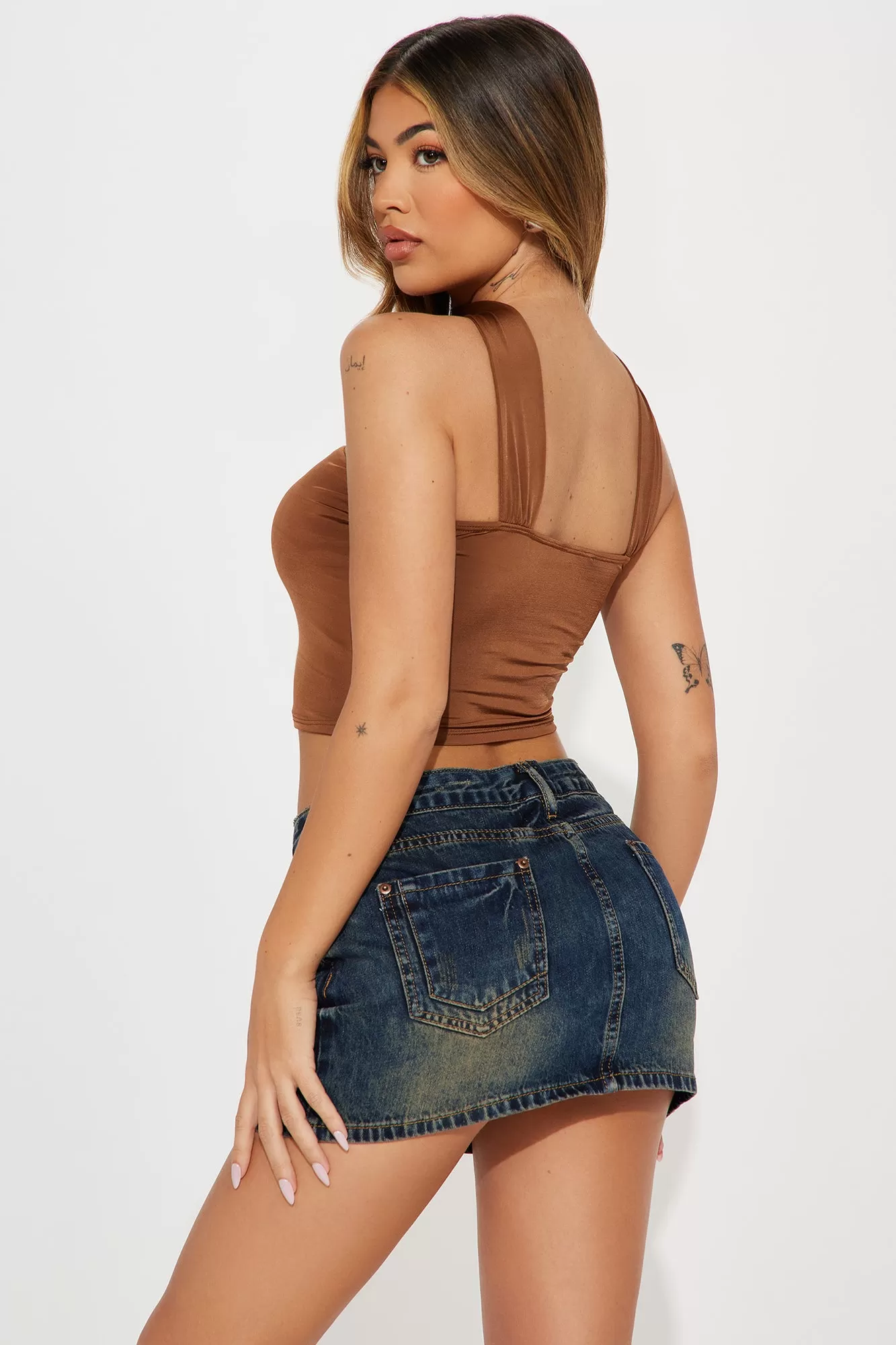 Most Popular Tube Top - Brown